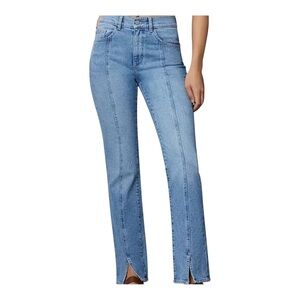 DL1961 Patti Straight Center Seam High Rise Jeans in the color Seaview